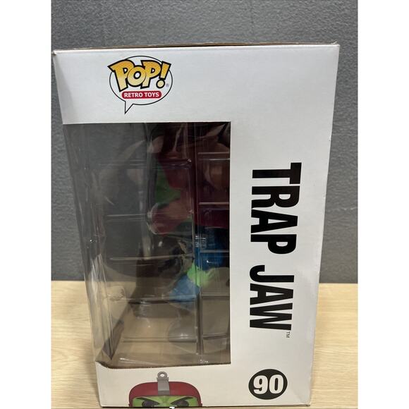 Funko Pop! Vinyl Jumbo 10 in: Masters of the Universe - Trap Jaw (Jumbo) #90 - Picture 5 of 8